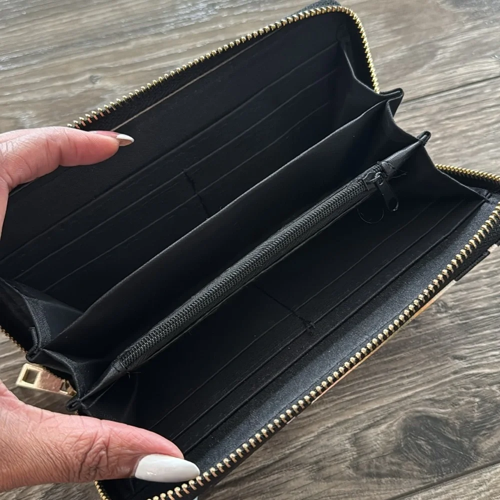 Floral Wristlet Wallet